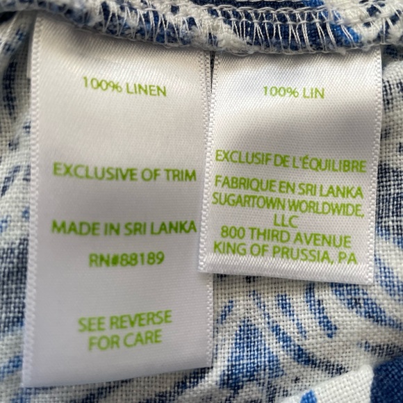 Lilly Pulitzer - Bal Harbor Palazzo Pant - Mermaid’s Tail - Picture 9 of 10